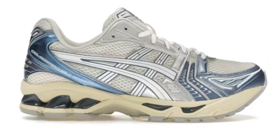 ASICS Gel-Kayano 14 Cream Metallic Blue