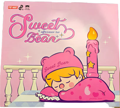 POPMART SWEET BEAN Afternoon tea series Suitcase