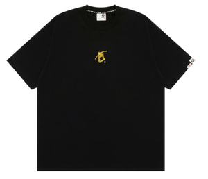 AAPE Moonface logo skating short sleeve tee