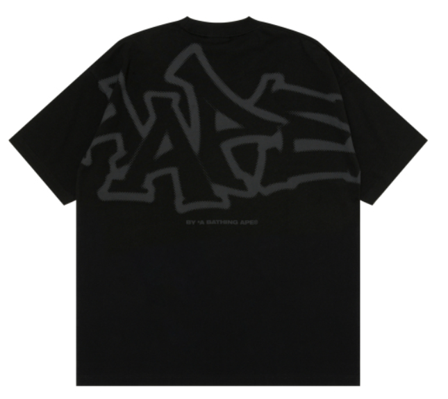 AAPE UNVS moonface logo tee AAPTEM1593XXN