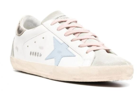 Golden Goose Super-Star White Ice Powder blue (W)