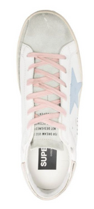 Golden Goose Super-Star White Ice Powder blue (W)