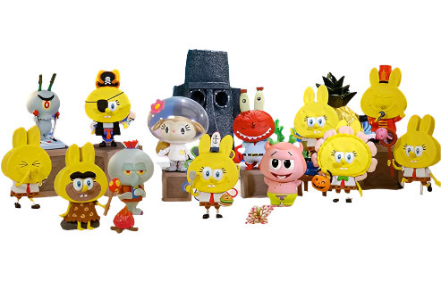 spongebob x monsters Pop Mart Spongebob The Monsters x SpongeBob Series Blind Box (Sold per