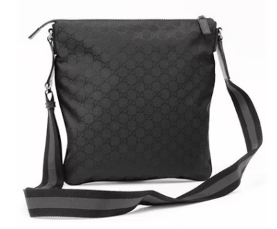 Gucci GG Messenger Bag
Guccissima Black