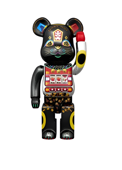 Bearbrick Beckoning Cat Manekineko 'Slot Machine' 400%