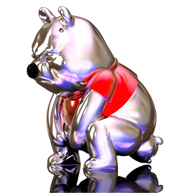 Alex Solis Presents POOH POOH Orignal and CHROME Limited Edition