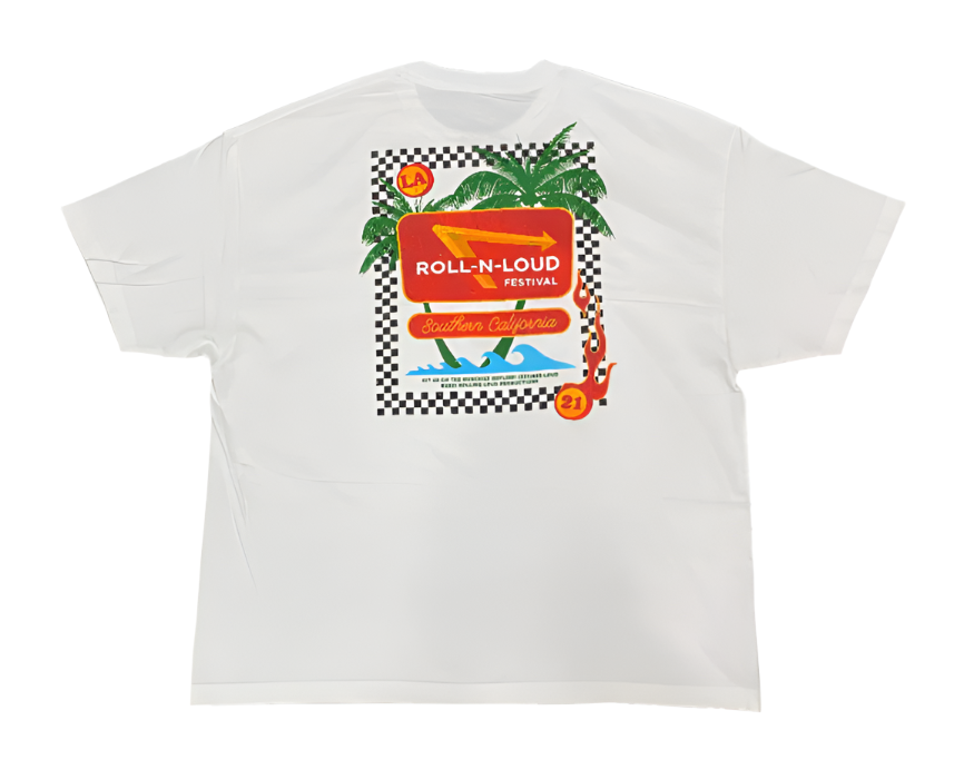 Rolling Loud LA 21 Munchies Tee White