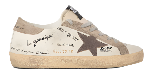 Golden Goose Super Star White Taupe Cinder (MEN)