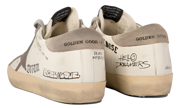 Golden Goose Super Star White Taupe Cinder (MEN)