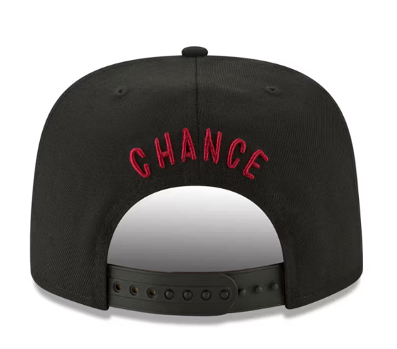 New era Chance The Rapper 3 Black & White Logo Adjustable Cap