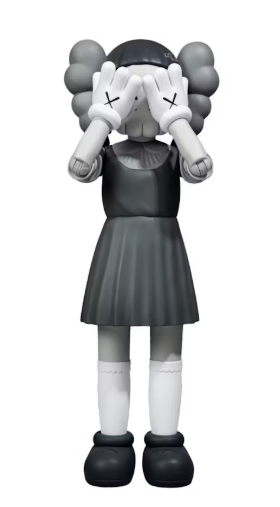 KAWS Young-Hee Vinyl Figure Monotone