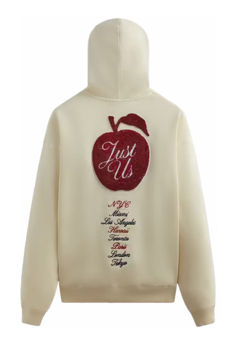 Kith NY To The World Nelson Hoodie Sandrift