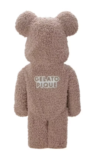 Bearbrick x Gelato Pique Pajamas 1000% Brown