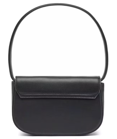 Diesel 1DR Shoulder Bag Nappa Leather Black