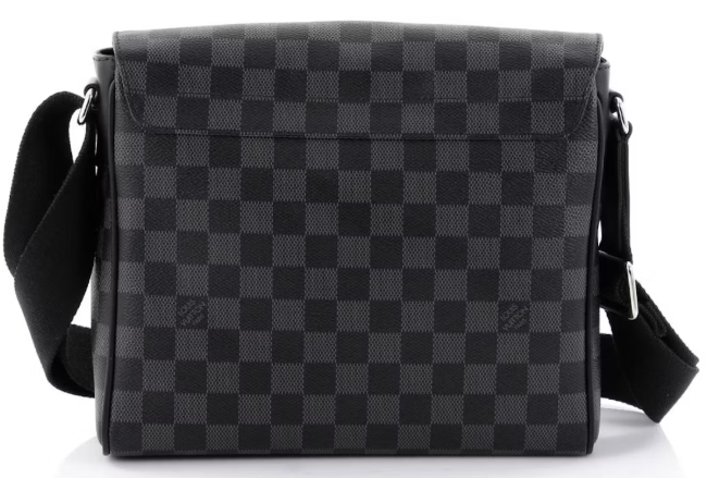 Louis Vuitton Messenger District Damier Graphite NM Black (Pre-owned) "Rank A"