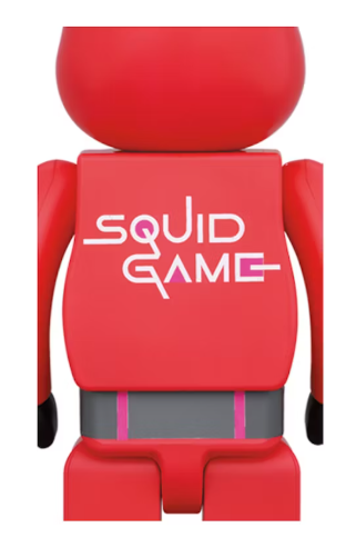 Bearbrick x Squid Game Guard (Triangle) 1000%