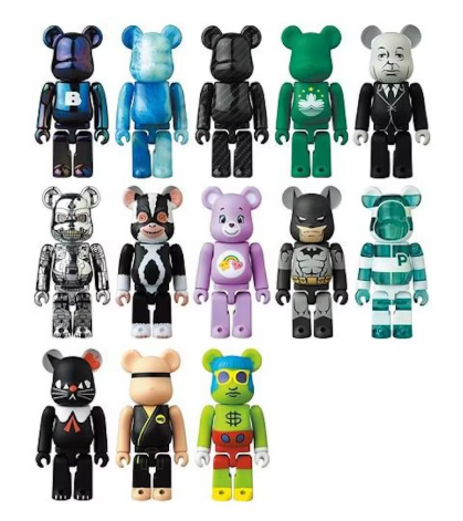 Bearbrick Series 43 Sealed Case 100% 24 Blind Boxes (Sold per piece)