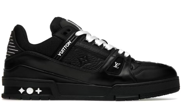 Louis Vuitton Trainer Black Embossed Monogram
