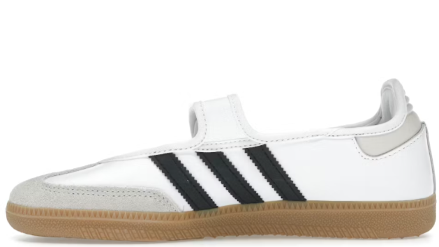 adidas Samba Jane White Black Gum (Women's)