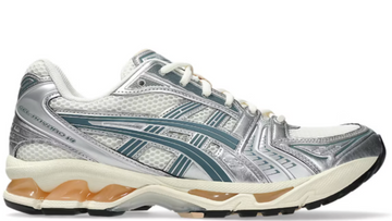 ASICS Gel-Kayano 14 Birch Pure Silver Teal Gold