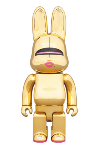 Bearbrick Rabbrick Hajime Sorayama Sexy Robot 100% & 400% Set Gold