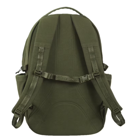 Supreme Logo Backpack (SS25) Olive