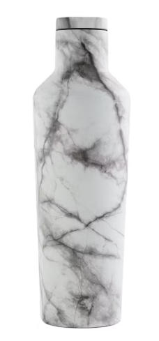 Kith Corkcicle Marble Canteen White