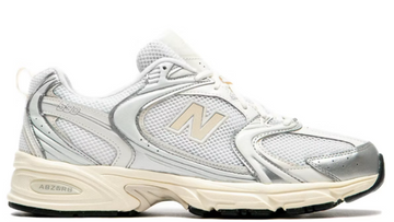 New Balance 530 Silver Metallic Linen