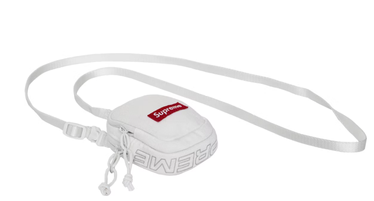 Supreme Denim Mini Utility Bag White
