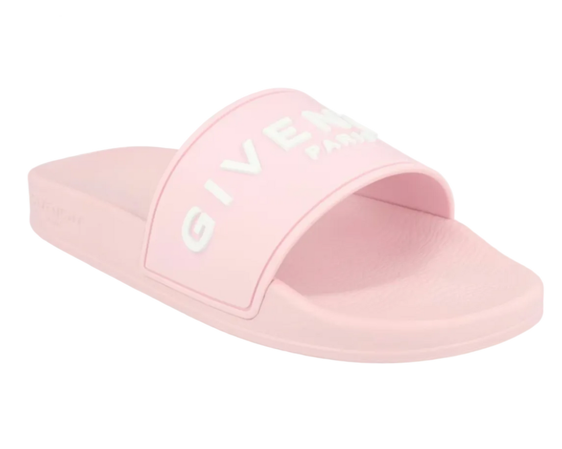 Givenchy Logo Signature Slides Light Pink (Women's)