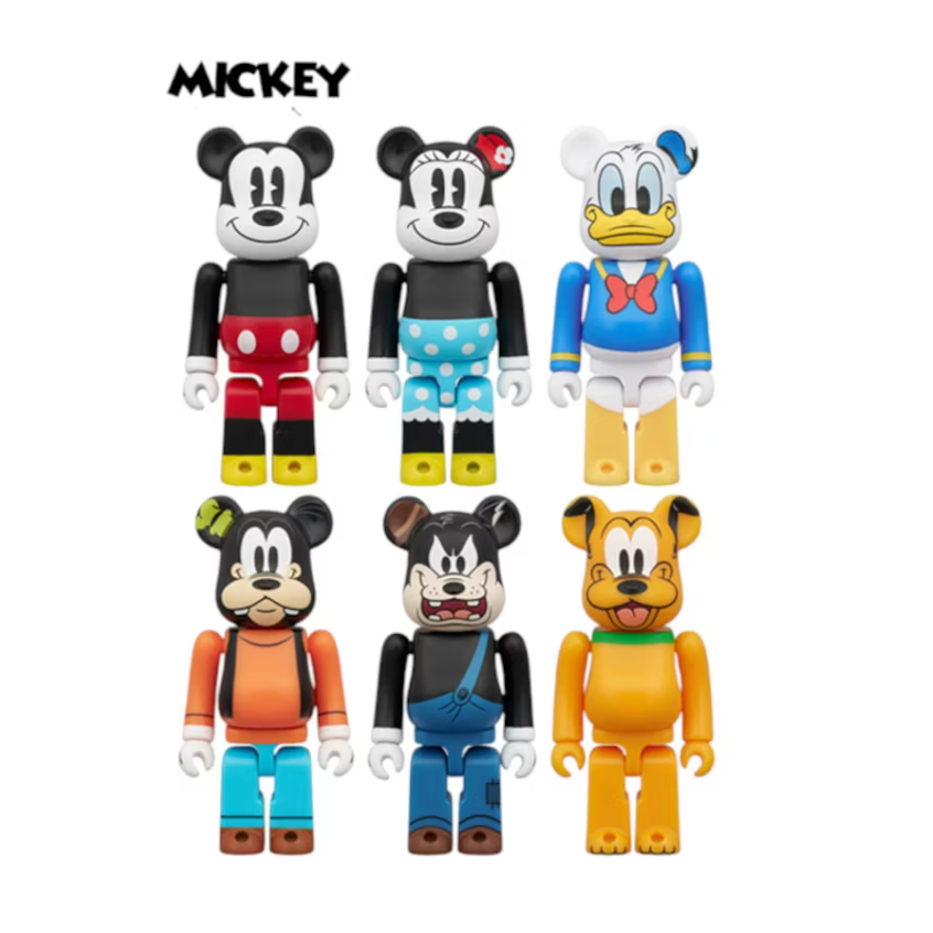 Bearbrick Chase Disney Mickey Mouse ＆ Friends Sealed Case (12 Blind Boxes) Sold per piece