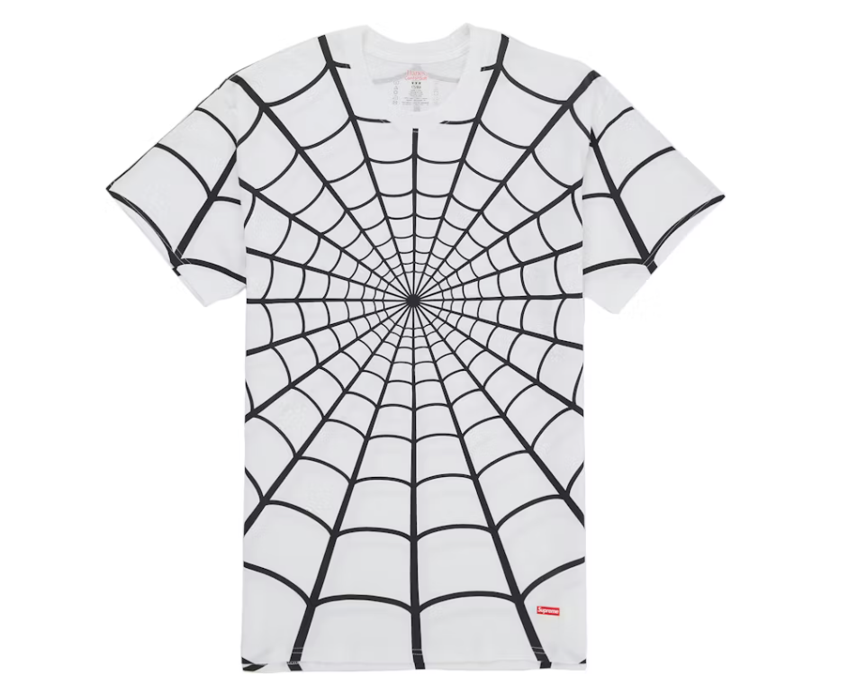 Supreme Hanes Spider-Man Tagless Tees (Sold per piece) White