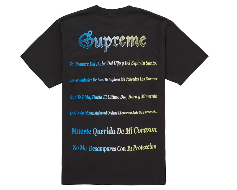 Supreme Grim Reaper Tee Black