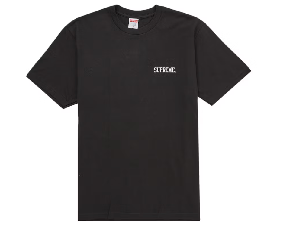 Supreme Mike Kelley Banner Tee Black