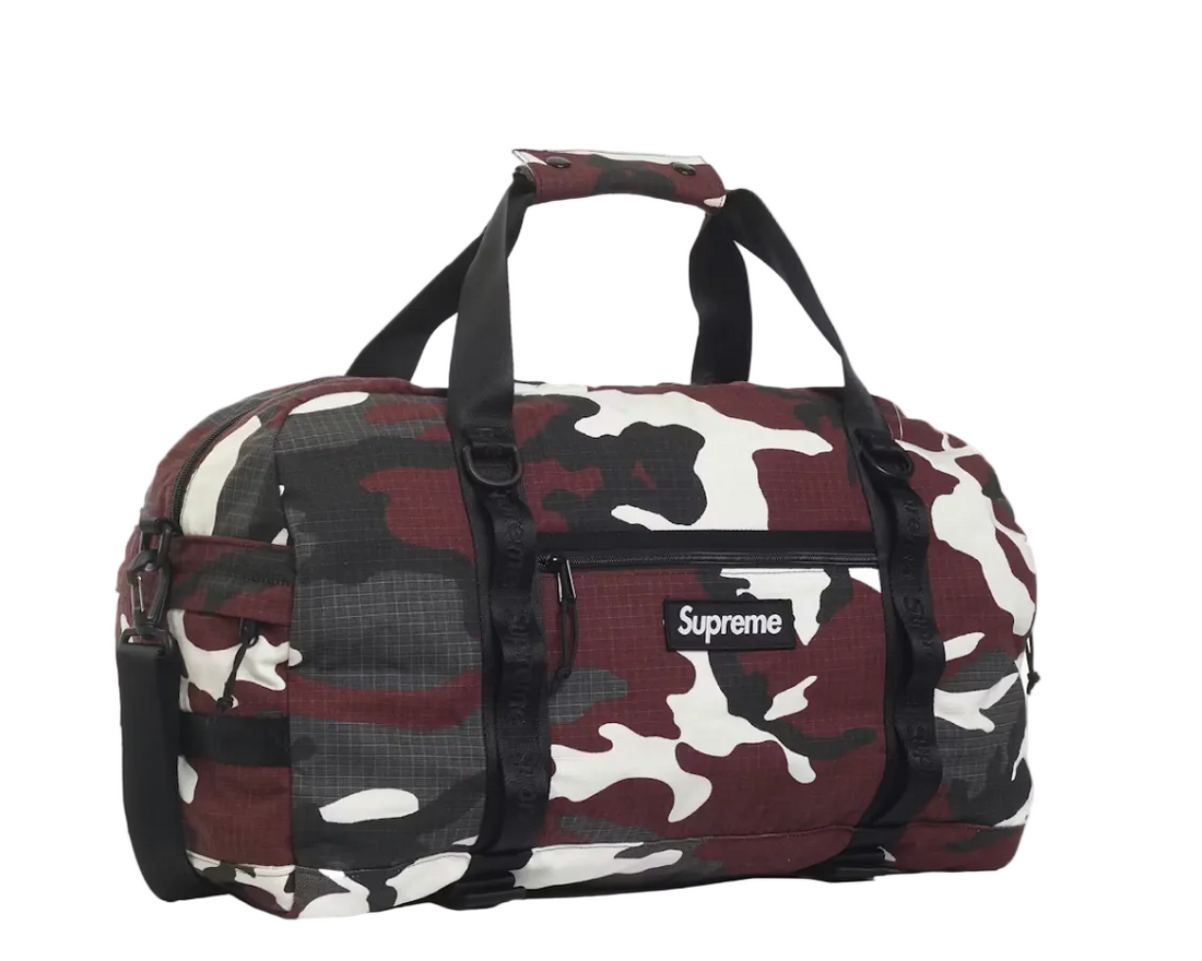Supreme Duffle Bag (SS26) Red Camo