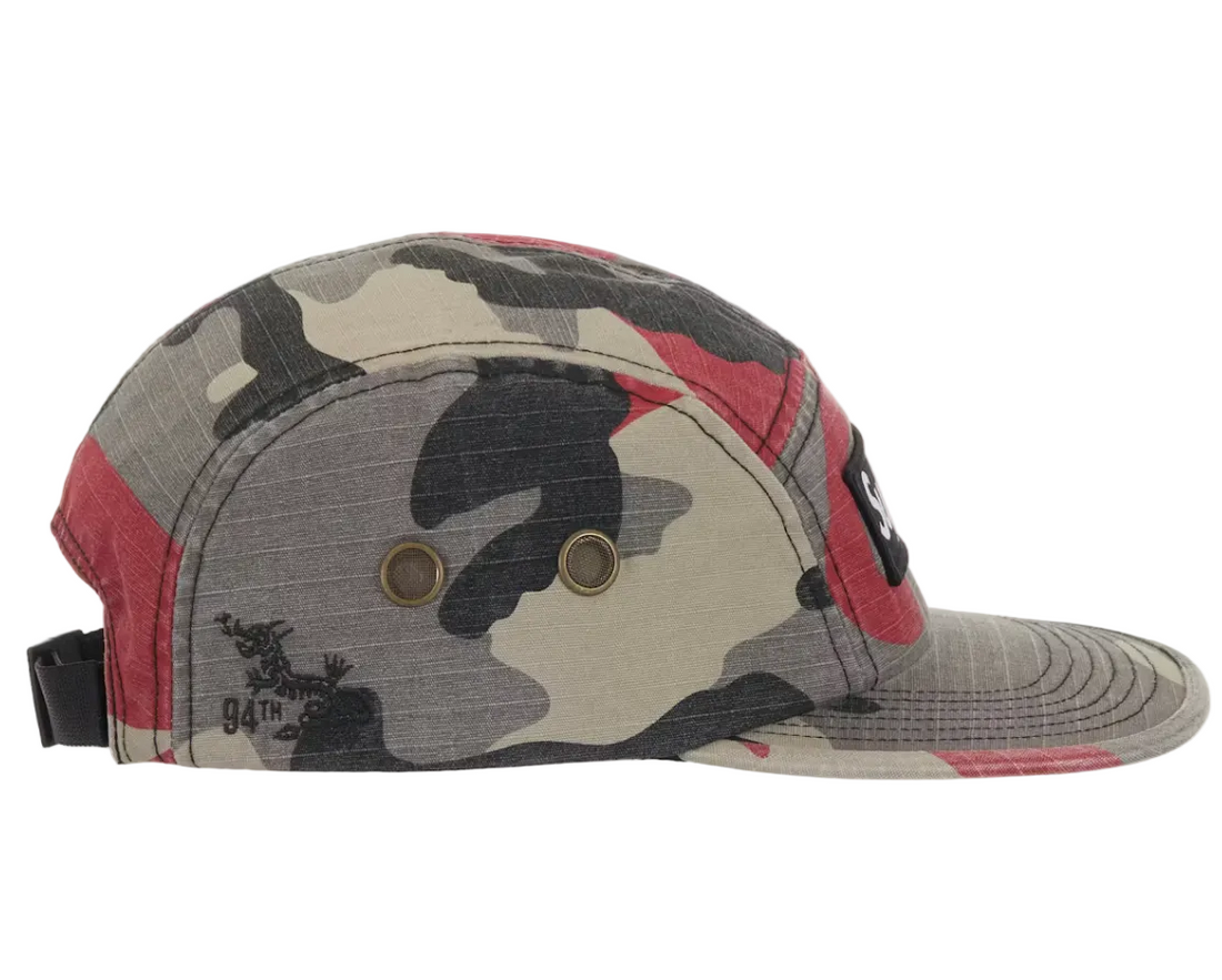 Supreme Military Camp Cap (SS26) Red Camo
