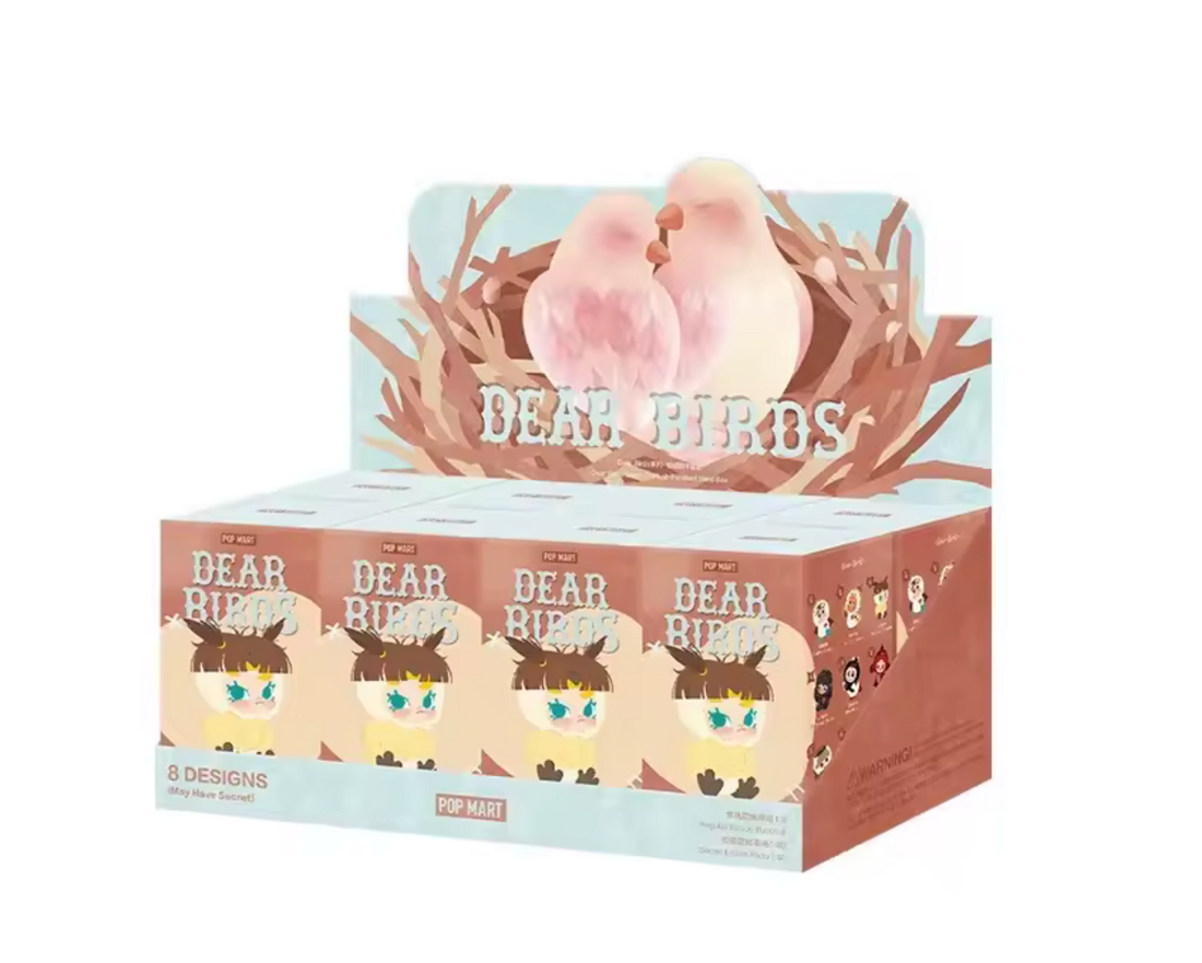 Popmart Dear Birds Series-Plush Pendant Blind Box (Sold per piece)
