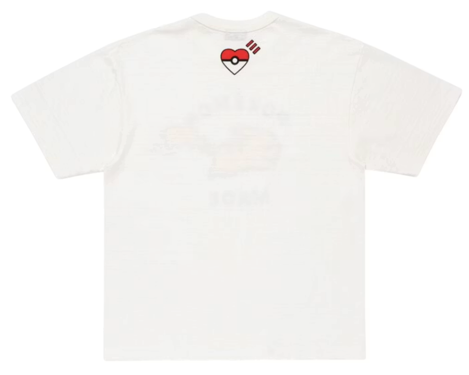 Human Made x Pokemon Made Graphic T-Shirt  Pikachu 'White'