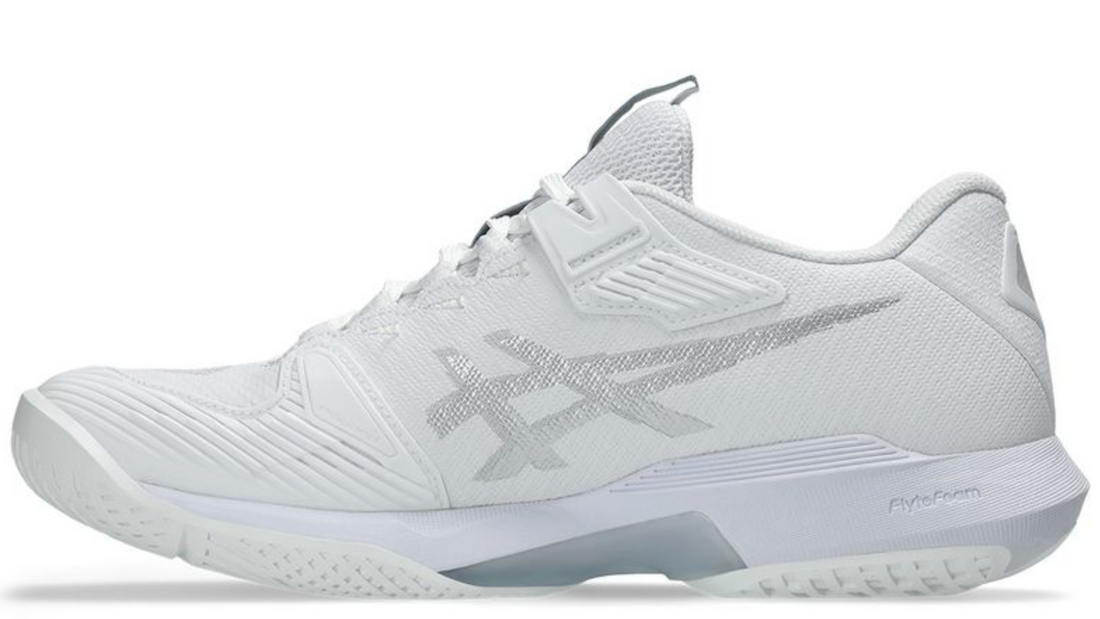 ASICS Solution Speed FF 4 White Pure Silver