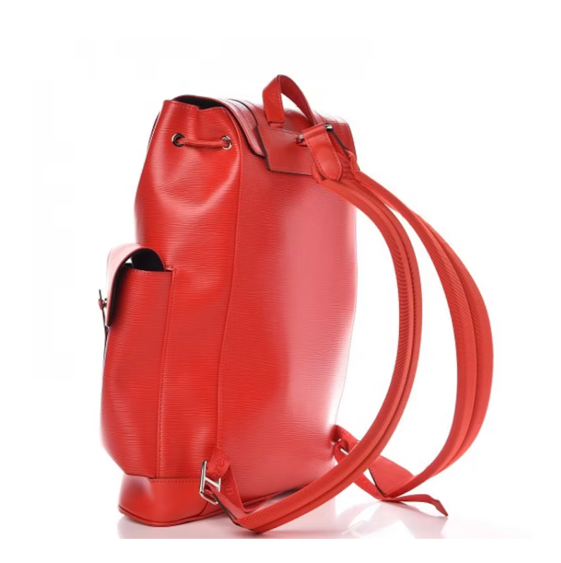 Louis Vuitton x Supreme Christopher Backpack Epi PM Red