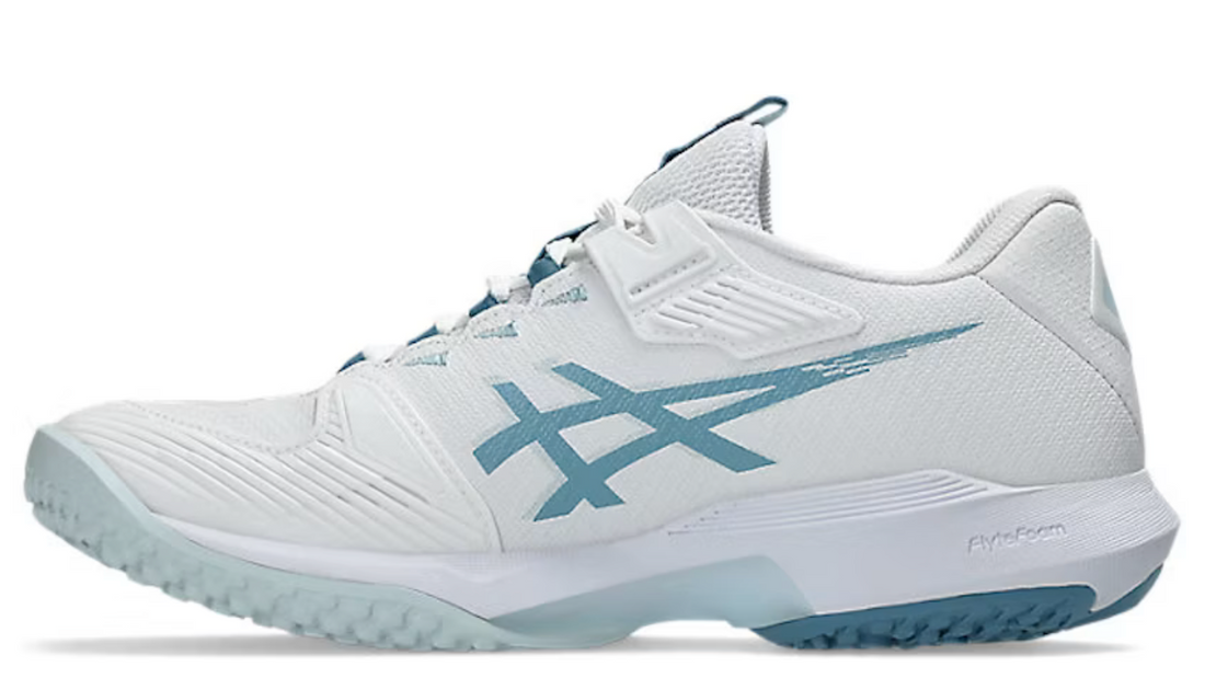ASICS Solution Speed FF 4 OC White Saba Blue (Women's)