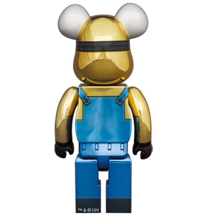 Bearbrick DAVE 1000% CHROME Ver.
