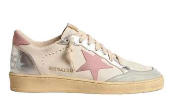 Golden Goose Ball Star Grey White Antique (Women’s)
