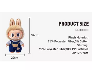 Pop Mart LABUBU Time to Chill Vinyl Plush Doll