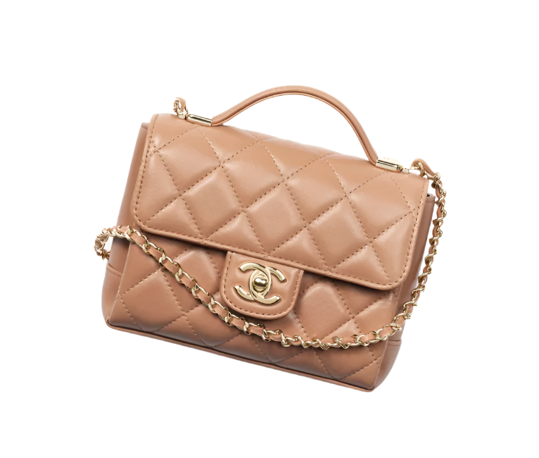 Chanel Mini Flap Bag With Top Handle