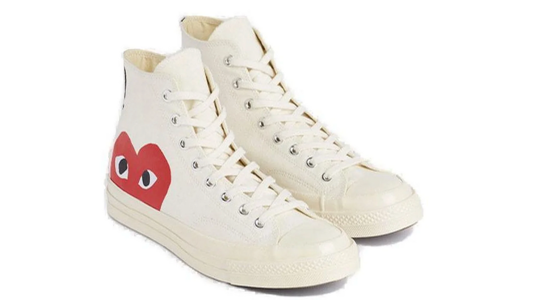 Converse Chuck Taylor All-Star 70 High Comme des Garcons PLAY White