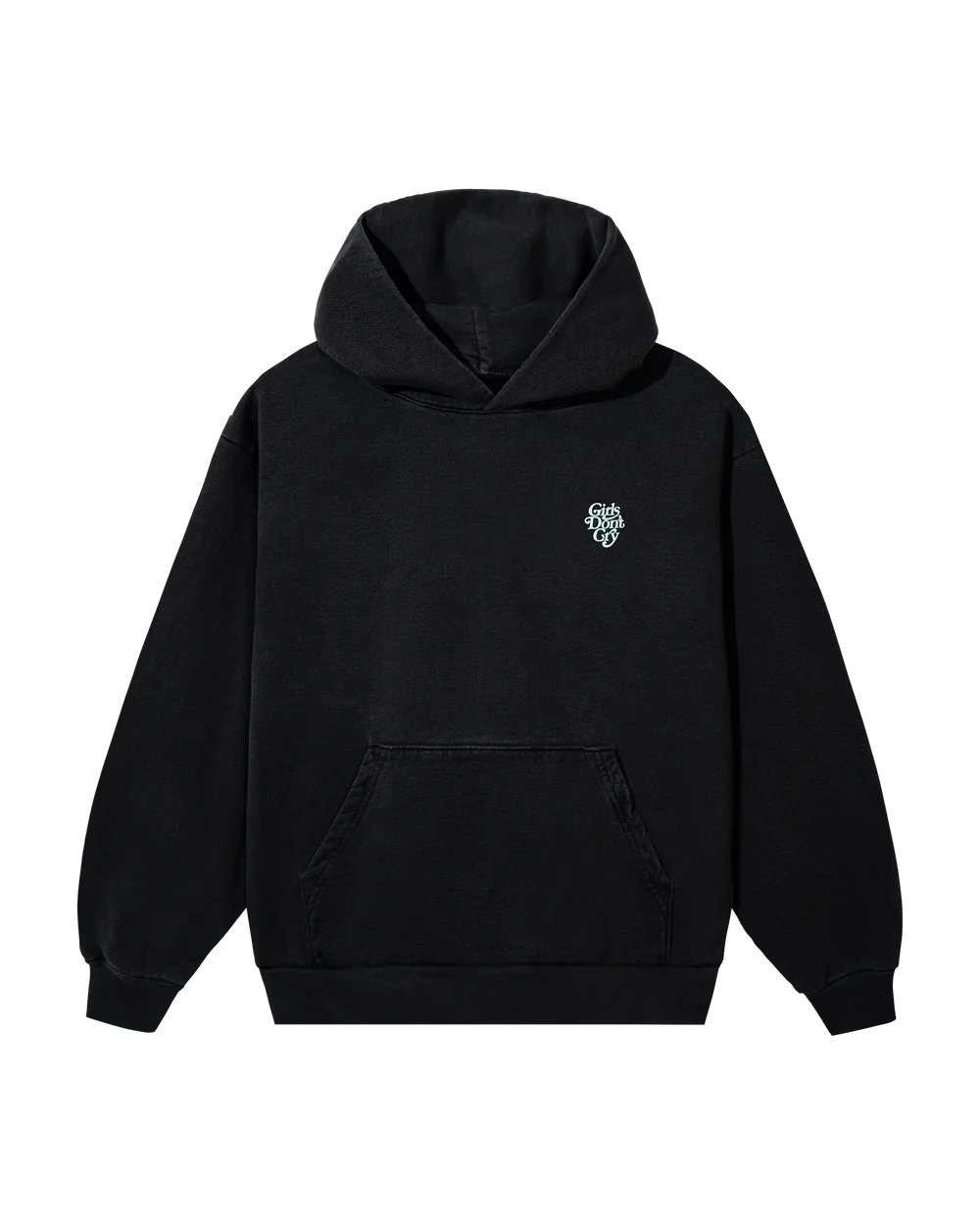 Girls Don't Cry x Verdy Logo Hoodie - Vintage Black/Light Green Girls Don't Cry x Verdy Logo Hoodie - Vintage Black/Light Green