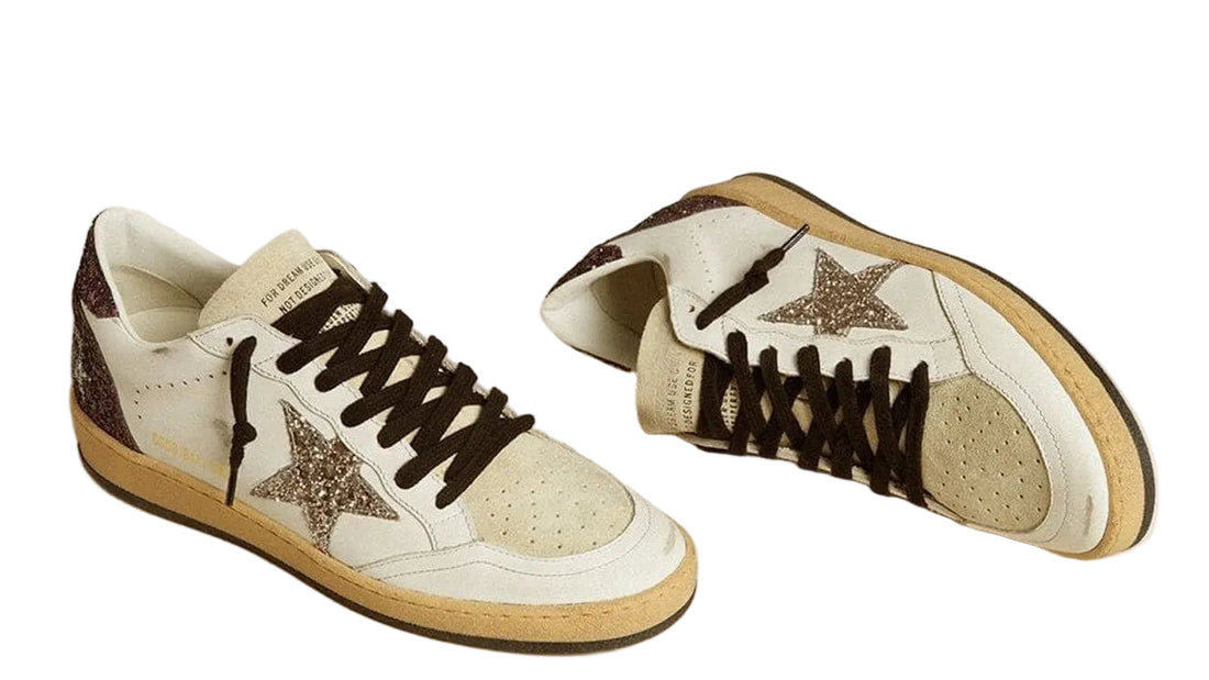 Golden Goose Ball Star White Eggnog Cabernet (Women's)