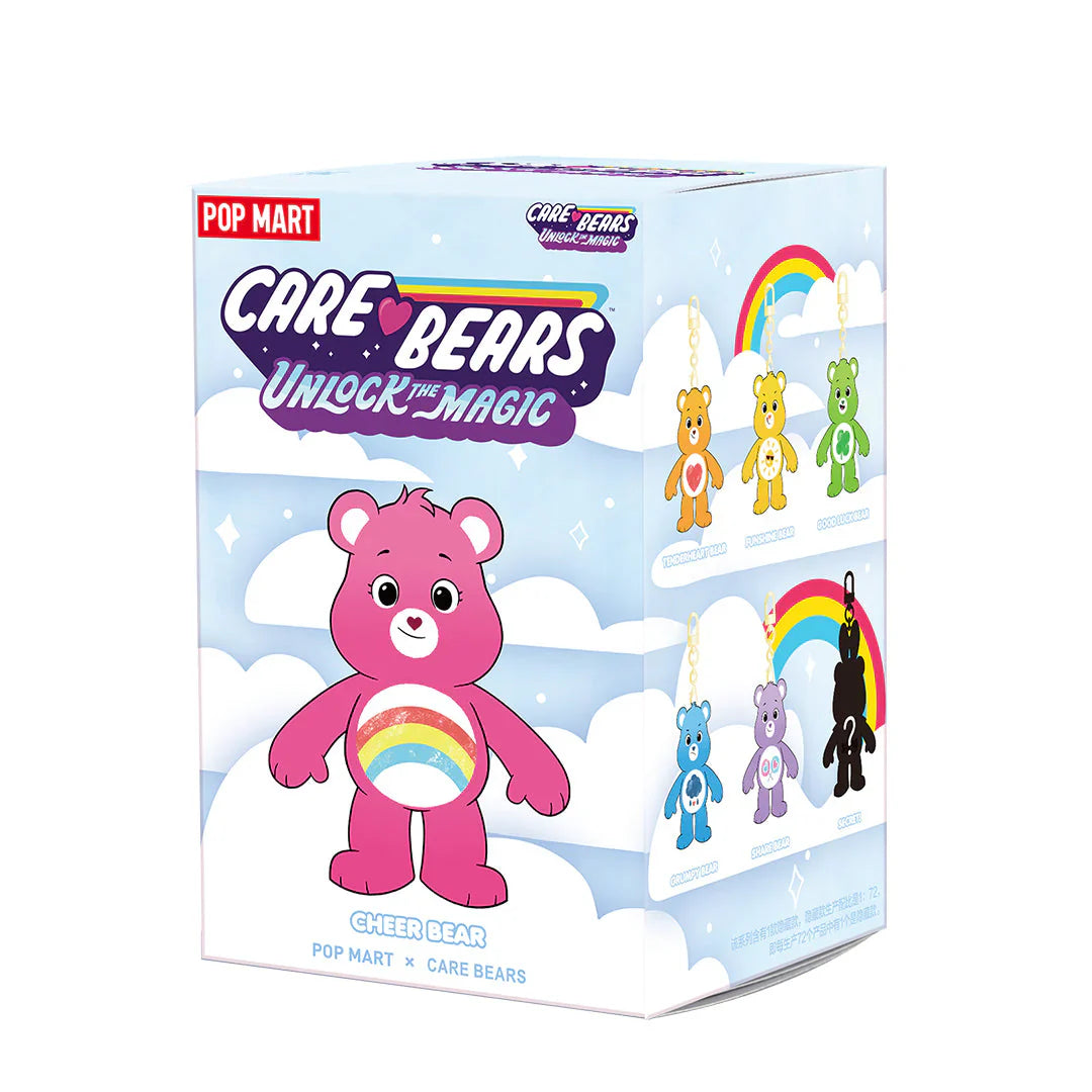 POP MART Care Bears Unlock the Magic Series Plush Pendant Blind Box (Sold per piece)