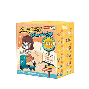 POP MART Molly Imaginary Wandering Series Enamel Pin Badge/Fridge Magnet Blind Box (Sold per piece)